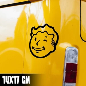 AUTO AUFKLEBER "VAULT BOY #2" 14X17CM FALLOUT GAME TUNING STICKER FUN JDM #0258 - Bild 1 von 3