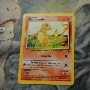 Charmander 69/130 Pokemon Base Set 2 Played Single Card TCG - Picture 1 of 2