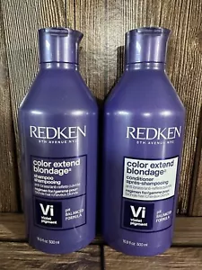 Redken Color Extend BLONDAGE violettes Shampoo & Conditioner 16,9 Unzen Duo - Bild 1 von 1