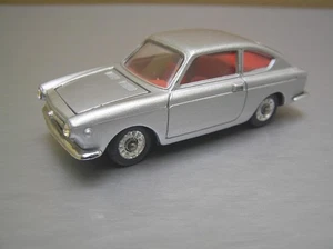 Juguetes Mercury #44 Fiat 850 cupé plateado metálico hecho en Italia escala 1/43 casi nuevo+ - Imagen 1 de 8