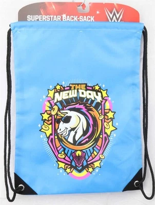The New Day WWE Superstar Mochila Bolso con Cordón Lucha Big E Kofi Xavier Foto 1 de 4
