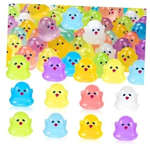 PIEZAS Halloween Luminoso Mini Resina Fantasma Lindo Pequeño Fantasma Miniatura Estatuillas 24 - Imagen 1 de 8