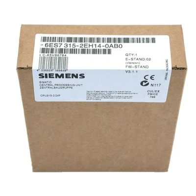 6ES7315-2EH14-0AB0 1PCS NEW SIEMENS Central Processing Unit 6ES7 315-2EH14-0AB0 - Image 1 of 3