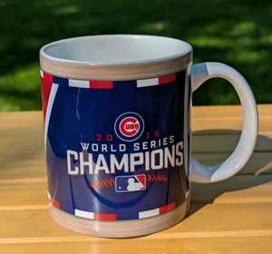 Chicago Cubs MLB Postseason 2016 World Series Champions Coffee Cup Mug w/seal - Picture 1 of 6