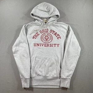 HOMAGE Ohio State Buckeyes Pullover Hoodie Mens Small Gray Crest Fleece OSU - Picture 1 of 8