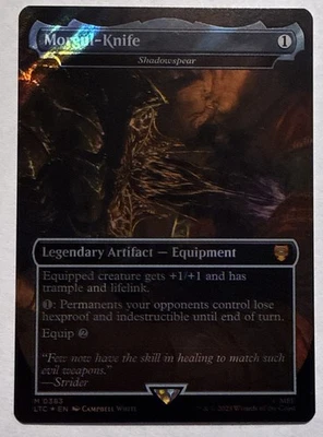 Morgul-Knife - Shadowspear Surge Foil The Lord of the Rings 383 NM/M - Image 1 of 4