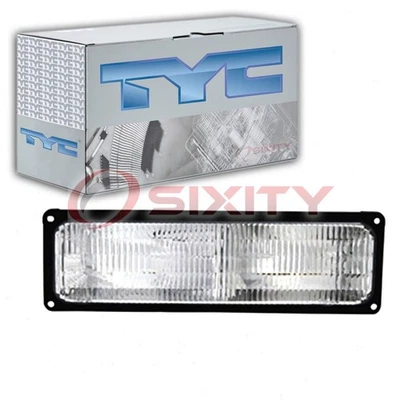 Conjunto de luz de estacionamiento señal de giro delantera derecha TYC para GMC K1500 1994-1999 vm Foto 1 de 4