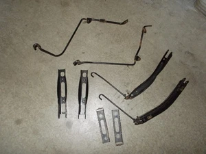 2014 Honda Rancher 420 FPA Foot Peg Mount Support Bracket Rod Fender Clamp - Bild 1 von 3