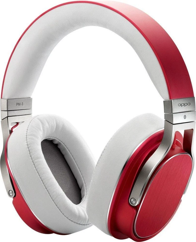OPPO PM-3 Red Closed-Back Planar Magnetic Headphones (discontinued, from Japan) - Image 1 of 4