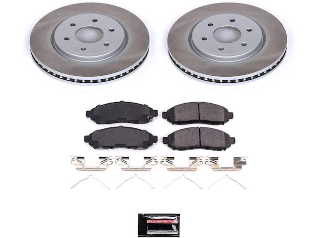 Kit de pastillas de freno delanteras y rotor para Suzuki Equator 2009-2012 4,0 L V6 2010 HD931ZR Foto 1 de 1
