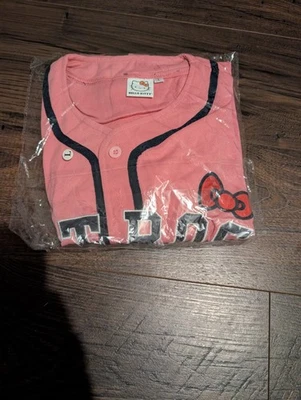 Hello Kitty Night Houston Astros Jersey Pink OFFICIAL Sanrio SGA Large - Image 1 of 2