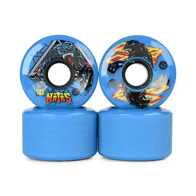 Slime Balls Natas Reissue OG Slime 78a 60mm Skateboard Rollen - Blau - Bild 1 von 4