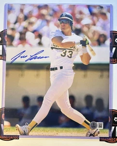 8x10 Jose Canseco signed Photo COA Beckett Witness🔥 - Bild 1 von 2