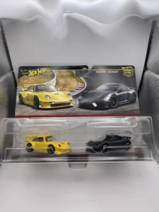 Hot Wheels Car Culture 2-Pack Porsche 993 GT2 & Porsche 718 Cayman GT4 - Picture 1 of 12