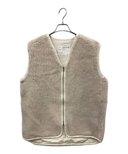 CAMIEL FORTGENS Zip Best Wool Fleese Size: S Men Ivory - Picture 1 of 6