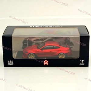1:64 SW BMW M4 G82 Sports Model Limited 499 rot Diecast Modellauto Sammlung - Bild 1 von 7