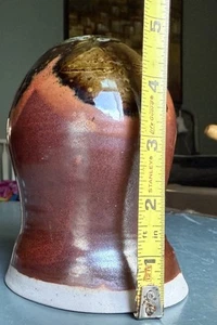 Beautiful Hand Crafted Glazed Pottery Vase - Picture 1 of 11