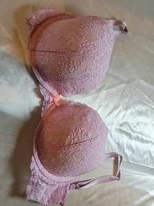 Victoria's Secret Dream Angels perfekte Abdeckung 34DD rosa Blumen mit Bügel F009 - Bild 1 von 7