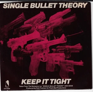 SINGLE BULLET THEORY/KEEP IT TIGHT/A BLINK OF USED 7" W/ PIC SLEEVE VG+/VINYL NM - Imagen 1 de 3