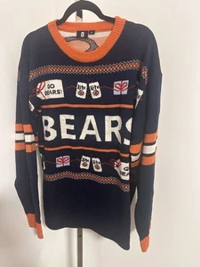 Chicago Bears Miller Lite Beer Long Sleeve Sweater Da Bears Shirt XXL - Picture 1 of 3