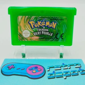 Pokemon Version Green Leaf/Nintendo Game Boy Advance GBA DS Pal / Fra - Picture 1 of 5