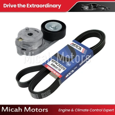 Complete Serpentine Belt Drive Component Kit for Ram 2500 3500 4500 SXT Dodge Foto 1 de 4