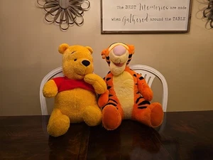 Tigger And Pooh Large Plush Set - Picture 1 of 10