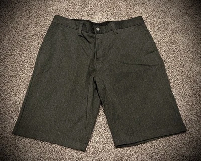 Men’s Dark Grey Volcom Chino Shorts Size 34 - Image 1 of 3
