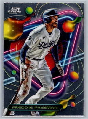 2023 Topps Cosmic Chrome #143 Freddie Freeman - Image 1 of 2