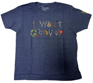 PETER PAN Broadway Musical ++I Won't Grow Up Youth T-Shirt +TRAGETASCHE+OFFIZIELL! NEU! - Bild 1 von 27