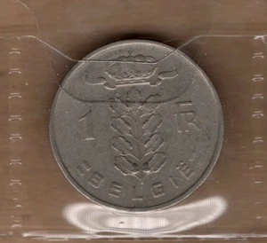 S523: Moneta Coin BELGIO BELGIQUE BELGIUM 1 Franco Franc 1951 - Picture 1 of 1