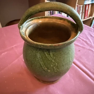 Kröninger Hafnerkeramik Henkeltopf - Bild 1 von 4