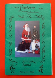 SANTA ~ Connie Lee Finchum PATRÓN P3313 se adapta a muñeca de 30 pulgadas ~ NUEVO SIN CORTAR - Imagen 1 de 4