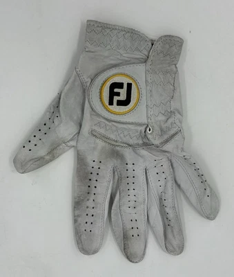 Guante de golf FootJoy StaSof para mujer blanco regular izquierdo grande ligeramente usado Foto 1 de 2