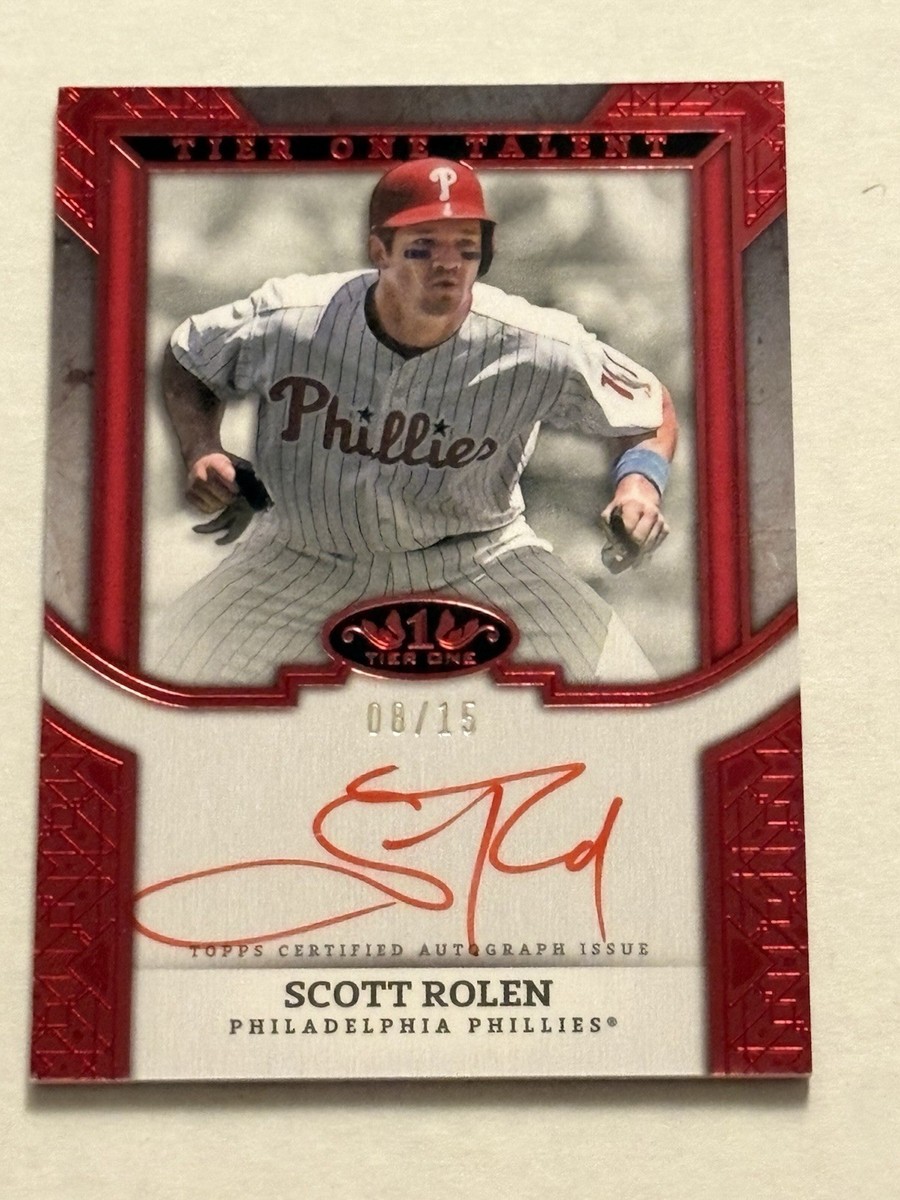 Scott Rolen Baseball Sports Trading Cards & Accessories for