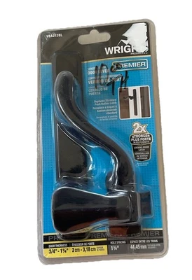 WRIGHT PRODUCTS Black Lockable Screen/Storm door Replacement Handleset VBA213BL - Image 1 of 2