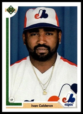 1991 Upper Deck #786 Ivan Calderon - Image 1 of 2