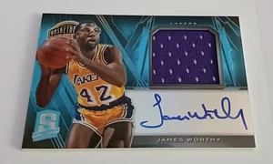 2013-14 Panini Spectra #17 James digno autógrafo juego camiseta usada/20 - Imagen 1 de 4