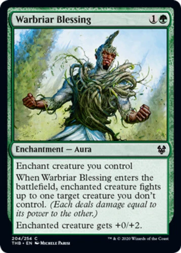 x1 Warbriar Blessing - Theros Beyond Death - NM - MTG - Image 1 of 1