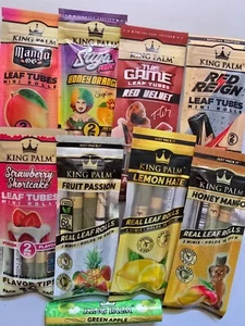King Palm Mega Probierbundle | 8x2er Pack+1x Green Apple | Mini Rolls | 9 Sorten - Bild 1 von 1