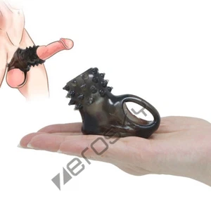 Hombre-Escroto-Testículo-Apretar-Anillos-Jaula-Estirador de Pene-TCC-Potenciador-Retraso-Bola - Imagen 1 de 9