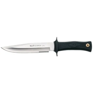 Muela Scorpion 18W Hunting Knife | Black Rubber Handle - Bild 1 von 1