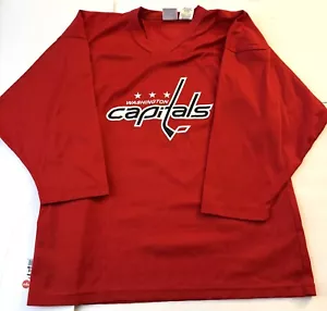 Maglia allenamento Washington Capitals NHL Hockey Kamazu X/XL - Foto 1 di 14