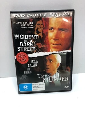 Incident on a Dark Street / They Call it Murder DVD Very Good Condition Region 4 - image 1 of 2