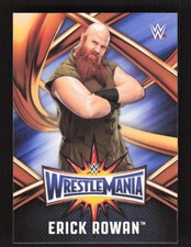 2017 Topps WWE WrestleMania 33 Roster Card Erick Rowan WMR-7