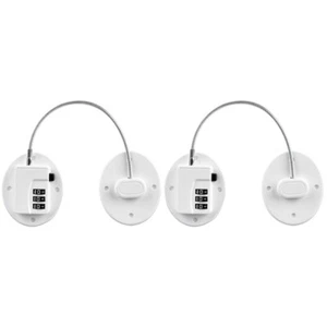 2 Pack Alarm Kindersicherung Child Safety Cabinet Lock Refrigerator Baby - Bild 1 von 12