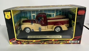 New 1940 Ford PickUp 1:24 Hot Rodding Adventures Motor Max 76600 Limited Edition - Picture 1 of 6