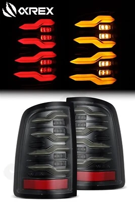Luces traseras LED AlphaRex Luxx Alpha-negro para Dodge Ram 1500/2500/3500 2010-2018 Foto 1 de 4