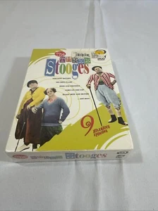 DVD Three Stooges 9 Hilarious Episodes 2 disc Set New Sealed - Picture 1 of 2