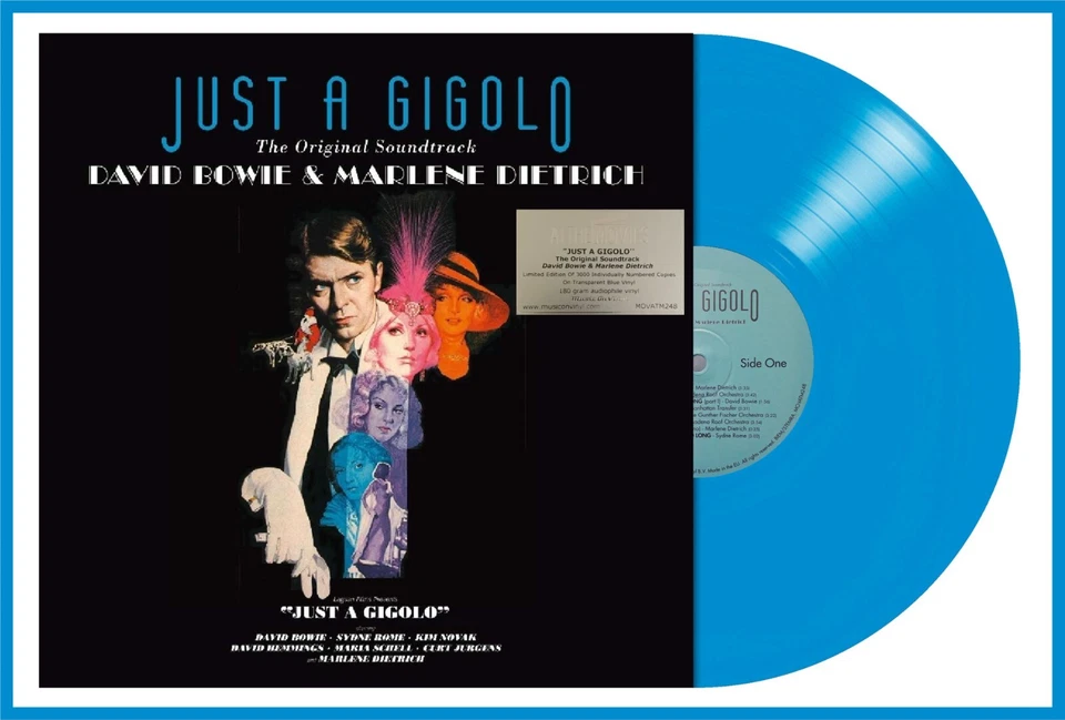 Original Soundtrack "just a gigolo" audiophile Vinyl LP NEU 2019 OST David Bowie - Bild 1 von 1